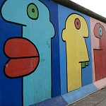Photos couleurs de Berlin, l'East Side Gallery