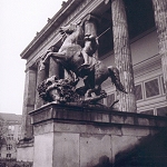 Photos noir et blanc de Berlin, l'Altes Museum