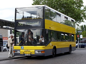 Busse der BVG in Berlin, les bus berlinois
