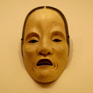 No Maske, Museum für asiatische Kunst, Masque No du Musée d'art asiatique