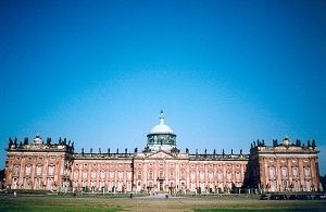 Neues Palais, le Nouveau palais dans le Parc de Sans-Souci à Potsdam
