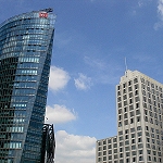 Bahn Tower und Beisheim Center am Potsdamer Platz
