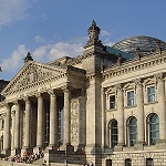 Diète fédérale, Reichstag, Sitz des deutschen Bundestages